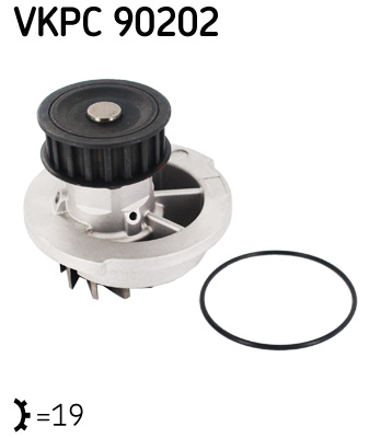 SKF Vízpumpa VKPC90202_SKF